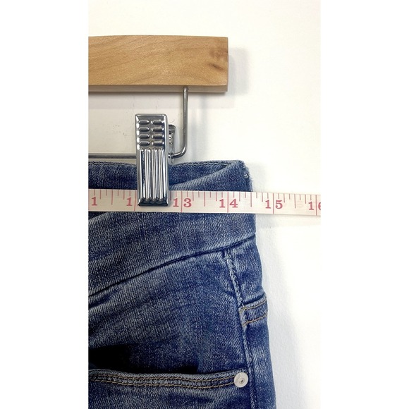 MOTHER HIGH WAISTED LOOKER ANKLE FRAY One Smart Cookie 27 - Picture 9 of 16